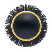 Gold Ceramic Nano Coating & Wavy Ion Bristle Hair Brush - 7.5 Long Barrel - Shopbeautytools