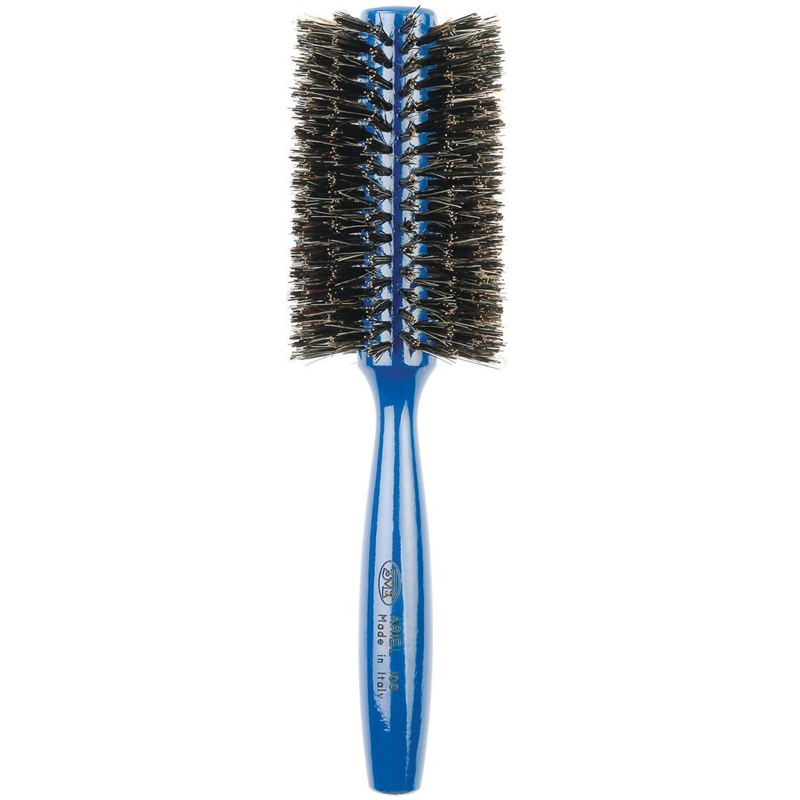 Round Boar Bristle Hair Brushes Ariel Blue 3ME| Made in Italy - Shopbeautytools