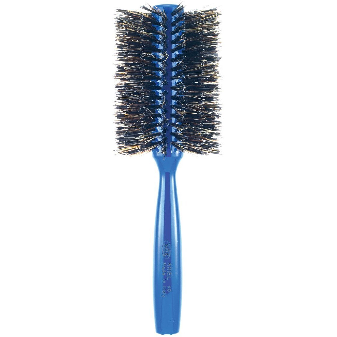 Round Boar Bristle Hair Brushes Ariel Blue 3ME| Made in Italy - Shopbeautytools