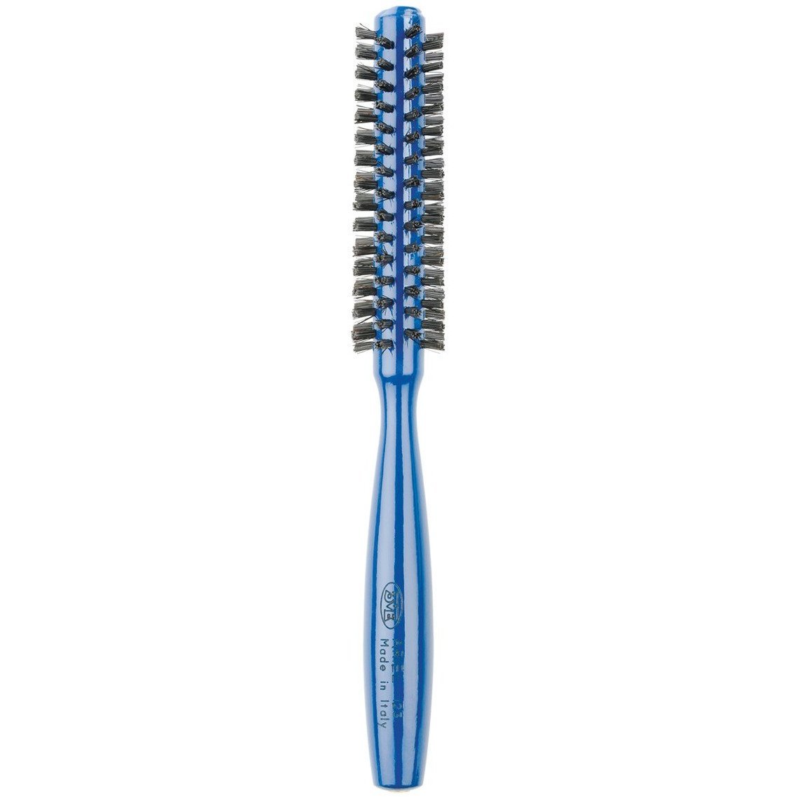 Round Boar Bristle Hair Brushes Ariel Blue 3ME| Made in Italy - Shopbeautytools