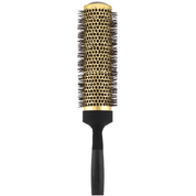 Gold Ceramic Nano Coating & Wavy Ion Bristle Hair Brush - 7.5 Long Barrel - Shopbeautytools