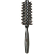 Black Round Nylon Hair Brush Ariel| Made in Italy - Shopbeautytools