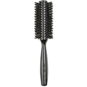 Black Round Nylon Hair Brush Ariel| Made in Italy - Shopbeautytools