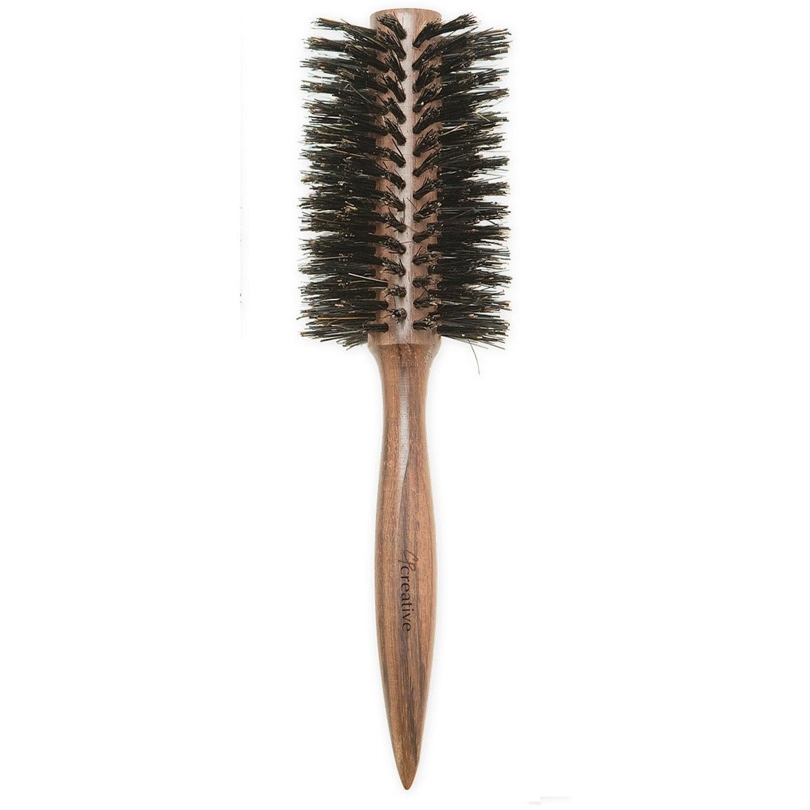 Boar Bristle Round Hair Brush Rosewood - Shopbeautytools