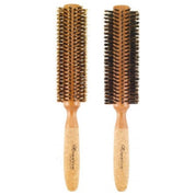 Eco - Friendly Extended 6" Long Cork Barrel Round Hair Brush - Shopbeautytools