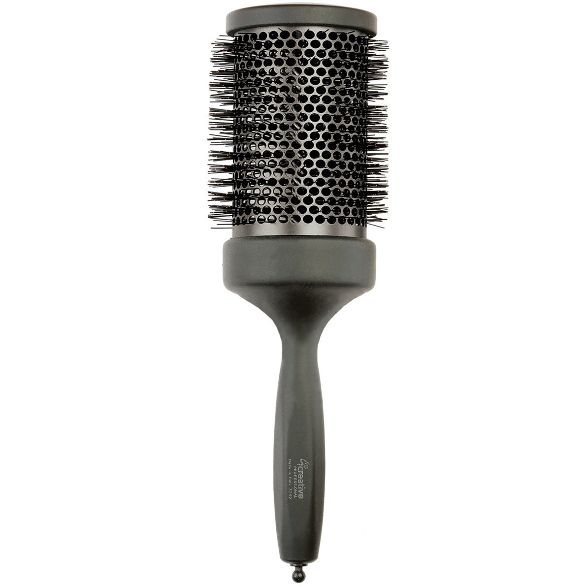 Black Thermal Hair Brush Nylon Bristles /Made in Italy - Shopbeautytools