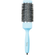 Titanium Round Hair Brush Azzurro | Made in Italy - Shopbeautytools