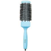 Titanium Round Hair Brush Azzurro | Made in Italy - Shopbeautytools