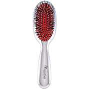 Classic Signature Silver Paddle Hair Brush (2 sizes and 2 bristle types) - Shopbeautytools