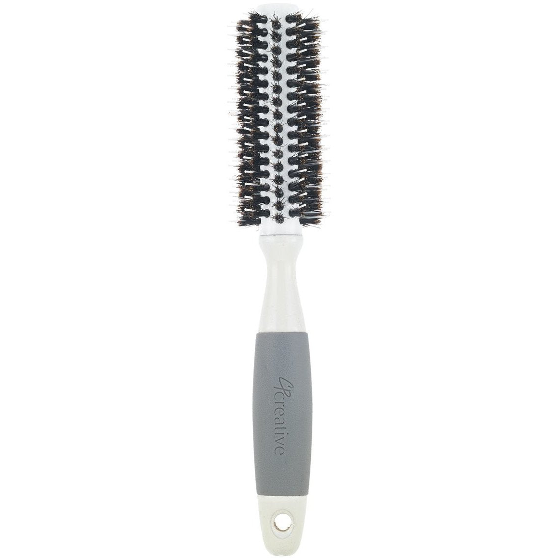 Solid Barrel Mixed Bristle Ceramic Round Hair Brush - Shopbeautytools