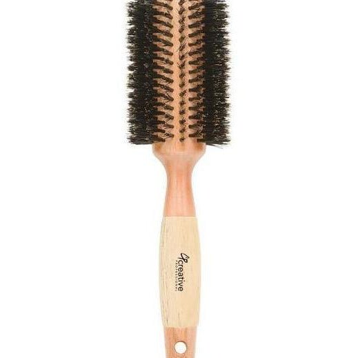 Classic Round Reinforced Boar Bristle Hair Brush - Shopbeautytools