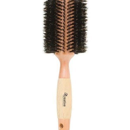 Classic Round Reinforced Boar Bristle Hair Brush - Shopbeautytools