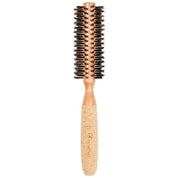 Eco - Friendly Birchwood and Cork Boar Bristle Round Hair Brush - Shopbeautytools