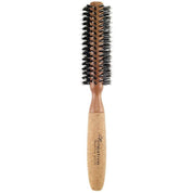 Eco - Friendly Birchwood and Cork Boar Bristle Round Hair Brush - Shopbeautytools