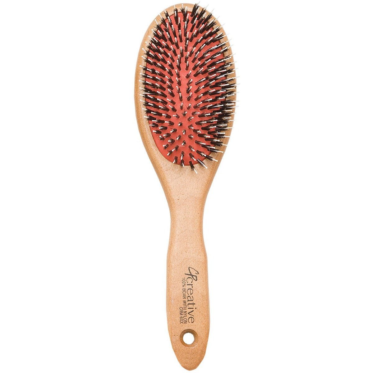 Wood Paddle Mix Bristle Hair Brush - Shopbeautytools