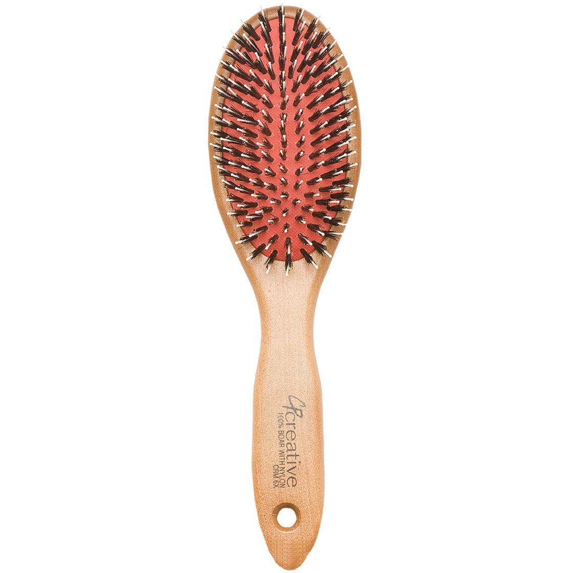 Wood Paddle Mix Bristle Hair Brush - Shopbeautytools