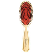 Gold Paddle Boar Bristle Hair Brushes - Shopbeautytools