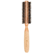 Eco - Friendly Birchwood and Cork Boar Bristle Round Hair Brush - Shopbeautytools