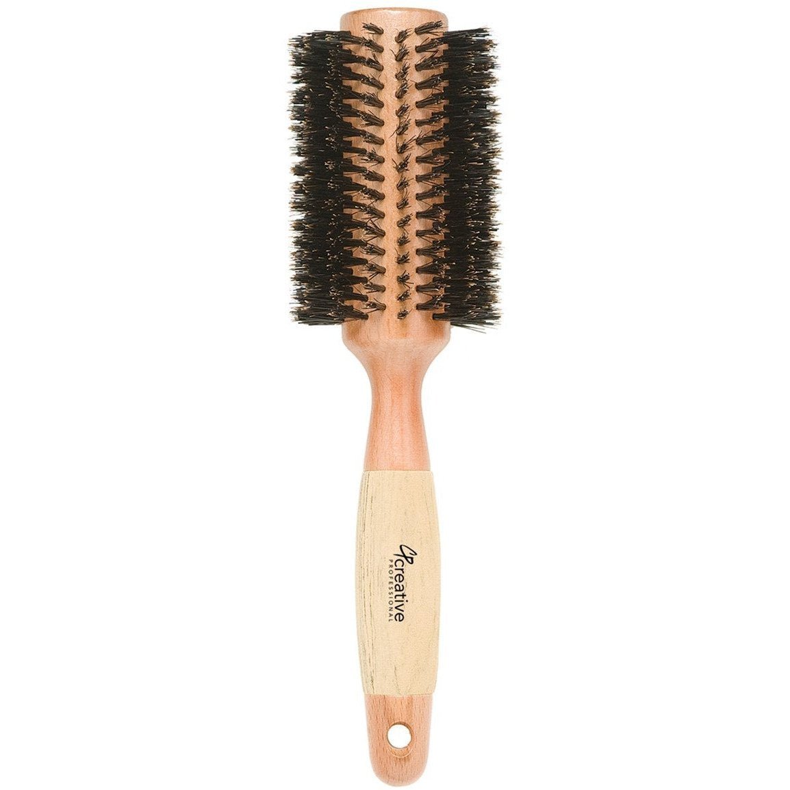 Eco - Friendly Boar Bristle Round Hair Brush - Shopbeautytools