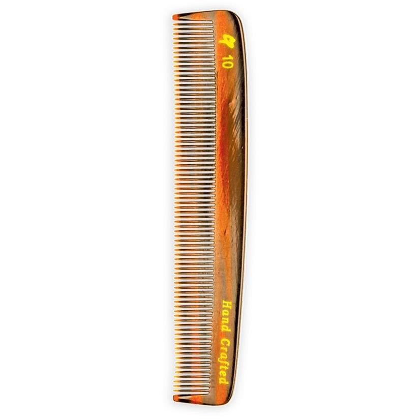 C10 Fine Tooth Tortoise Pocket Comb (7 In) - Shopbeautytools