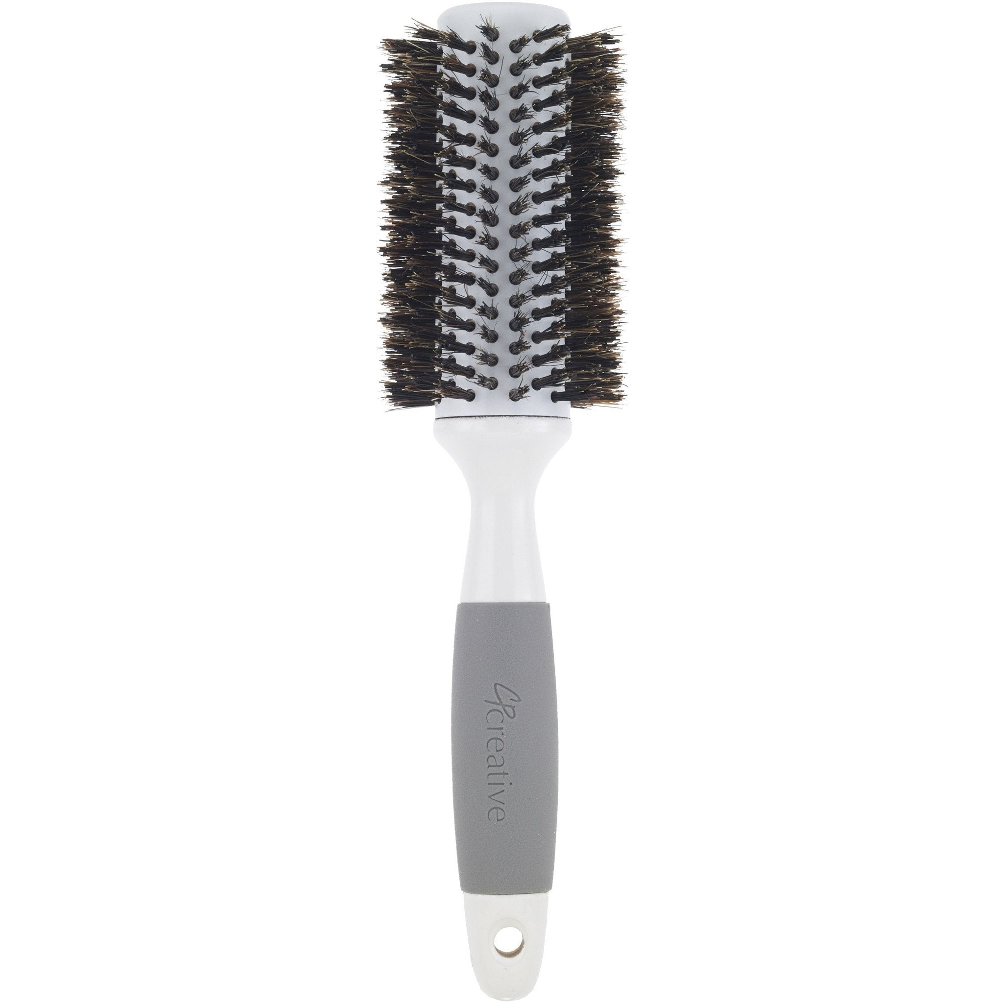 Solid Barrel Ceramic Round Hair Brush for Thick Hair - Shopbeautytools