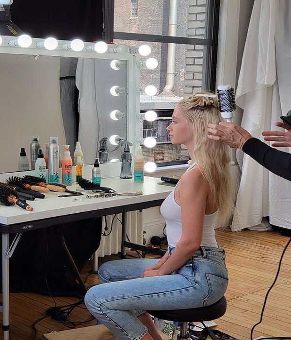 Using a flat iron - Shopbeautytools