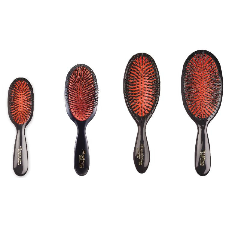 Classic Signature Paddle Natural Boar Bristle Hair Brush - Creative Professional Hair Tools