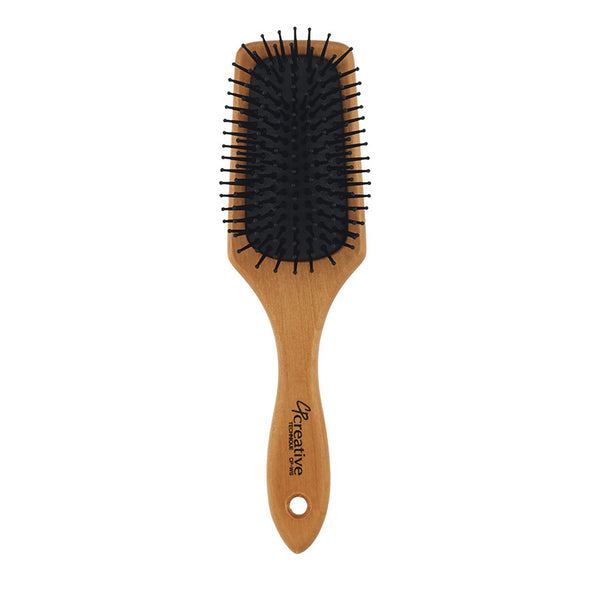 Small Paddle Hairbrush/CP-WS