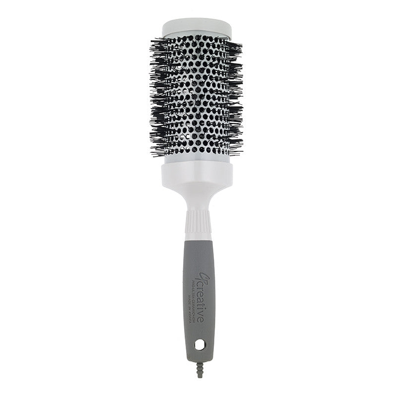 Pro Triangle Ceramic Hair Brush-Nylon Bristle shopbeautytools