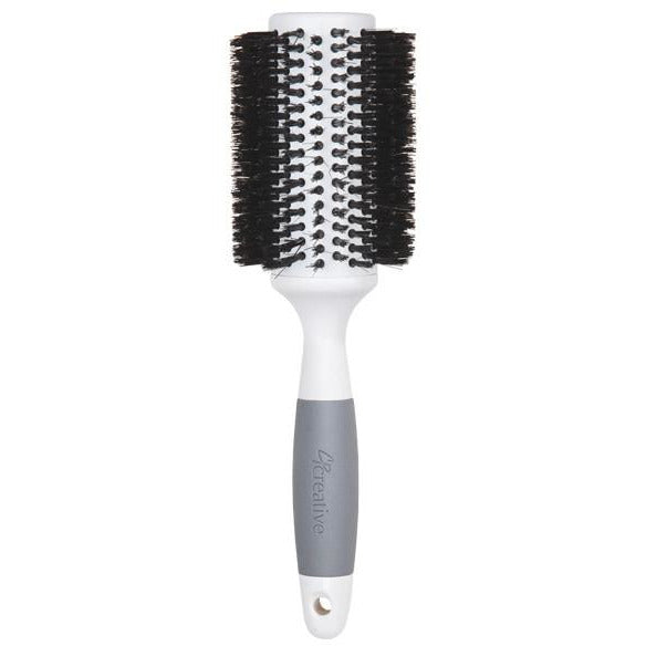 Ceramic Solid Boar Bristle Hair Brush Thermal Infused shopbeautytools