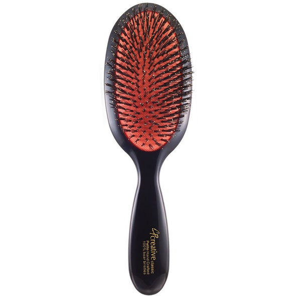 Classic Signature Natural Paddle Hair Brush (4 sizes and 2 bristle types)