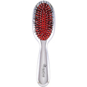 Classic Signature Silver Paddle Hair Brush (2 sizes and 2 bristle types)