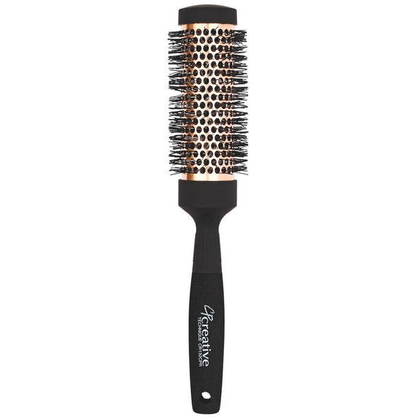 Copper Ion Vented Round Hair Brush