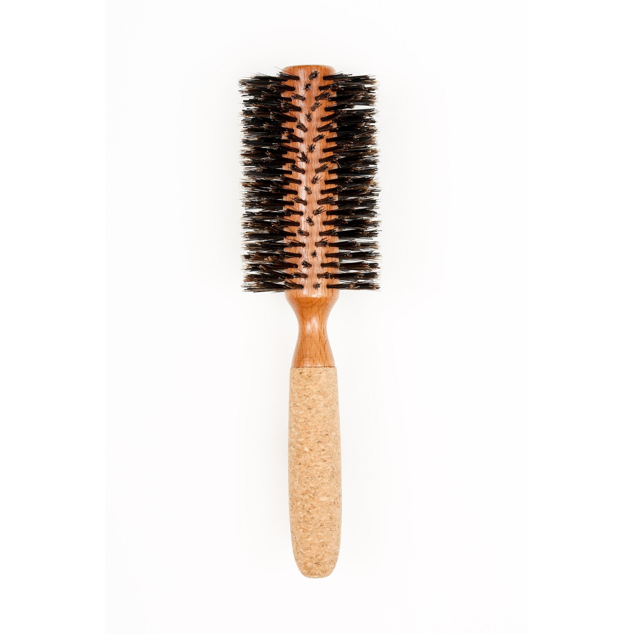 Eco-Friendly Cork & Birch Wood Hair Brushes for Coarse or Thick Hair