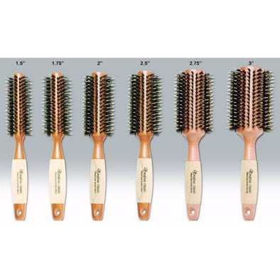 Brushes - Eco-Friendly Round Hair Brush Set Of 6