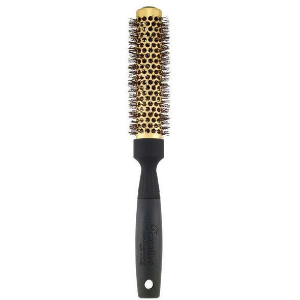 Brushes - Gold Nano Ceramic Hair Brush With Extra Long Barrel shopbeauttools