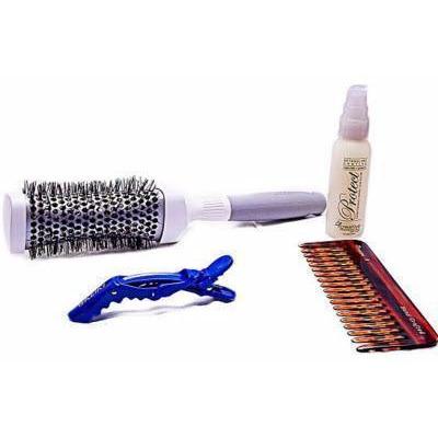 Brushes - Pro T-Curve, Tortoise Comb, Detangling Complex & Clip Set