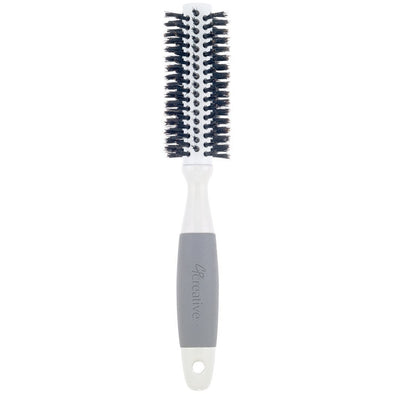 Brushes - Solid Barrel Ceramic Round Hair Brush For Thick Hair