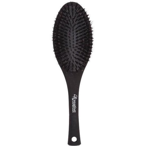 Static-Free Boar Bristle Hair Brush