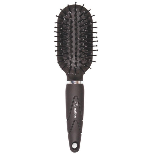 Brushes - Static-Free Oval Pin Bristle Travel Hair Brush