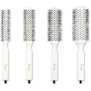 Italian White Pin Hair Brush-Set Of Four