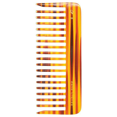Combs - C8 Wide-Tooth 7.5 Inch Tortoise Comb