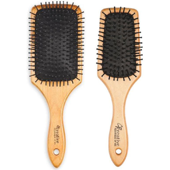 Eco-Friendly Birchwood Paddle Hair Brush Avaliable (2 sizes)