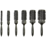 Italian Thermal Hair Brush set of six